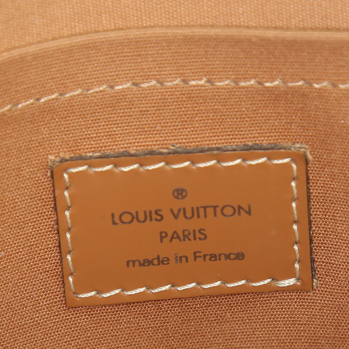 Louis Vuitton Passy large model handbag in brown epi leather - Detail D3