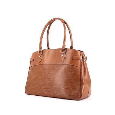 Sac à main Louis Vuitton Passy grand modèle en cuir épi marron