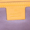 Gucci Interlocking G shoulder bag in orange leather - Detail D3 thumbnail