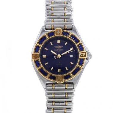 Reloj Breitling Lady J Class de oro y acero Ref :  3970 Circa  1990