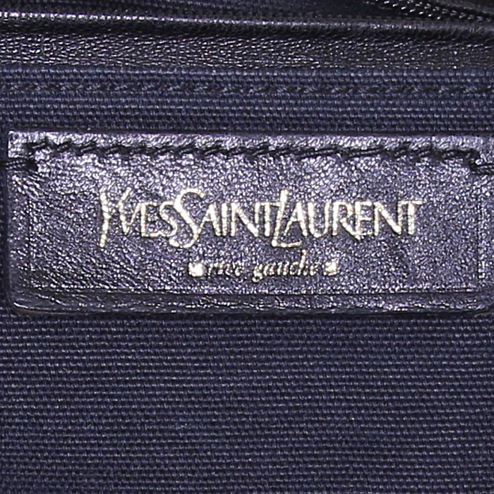 Borsa Yves Saint Laurent Easy modello piccolo in pelle nera - Detail D3
