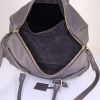 Saint Laurent Duffle handbag in grey leather - Detail D3 thumbnail