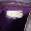 Miu Miu Coffer handbag in grey leather - Detail D4 thumbnail