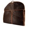 Porta abiti Louis Vuitton in tela monogram e pelle naturale - 00pp thumbnail