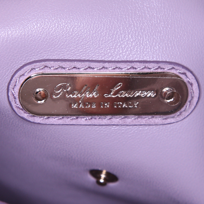 Ralph Lauren   shoulder bag  in parma suede - Detail D4