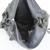 Bolso de mano Miu Miu Vitello en cuero negro - Detail D3 thumbnail