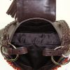 Saint Laurent Anita handbag in brown leather - Detail D2 thumbnail