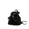 Prada Vintage backpack in black canvas and black leather - 00pp thumbnail