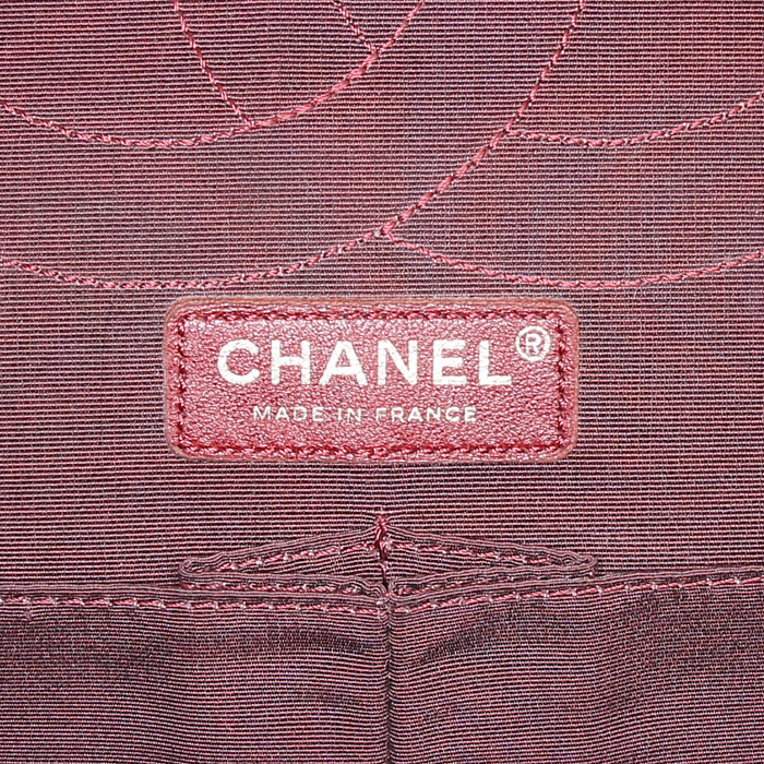 Borsa Chanel 2.55 in PVC nero - Detail D4