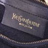 Bolso de mano Saint Laurent Overseas en charol negro - Detail D3 thumbnail