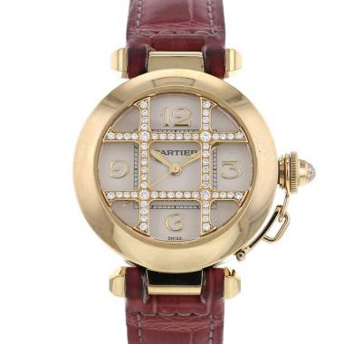 Orologio Cartier Pasha Grille in oro giallo 18k Circa  2000