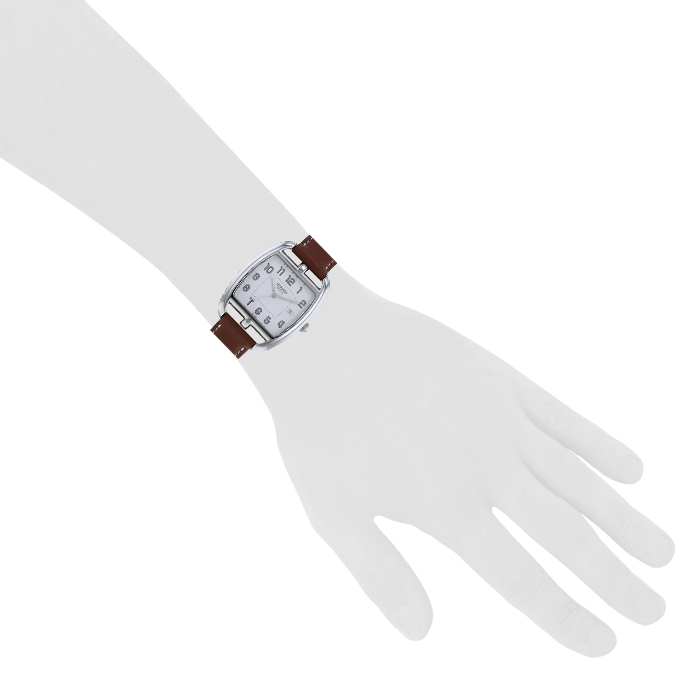 Montre Hermes Cape Cod en acier Ref :  CT1.710 Vers  2000 - Detail D1
