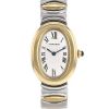 Cartier Baignoire watch in gold and stainless steel Ref:  4138 Circa  1990 - 00pp thumbnail