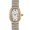 Cartier Baignoire watch in gold and stainless steel Circa  1990 - 00pp thumbnail