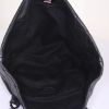 Bolso de mano Chanel Petit Shopping en cuero negro y cuero acolchado negro - Detail D2 thumbnail