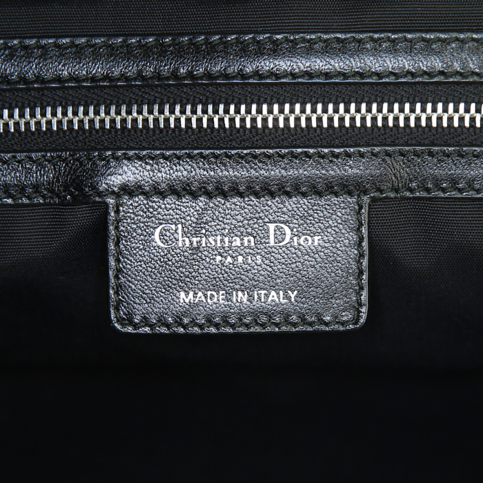 Dior handbag in black leather - Detail D3