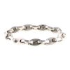 Articulated Hermès bracelet in silver - 00pp thumbnail