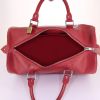 Bolso de mano Louis Vuitton Speedy 35 en cuero Epi rojo - Detail D2 thumbnail