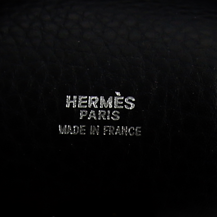 Vanity en cuero togo azul marino - Detail D4