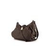 Louis Vuitton XS shoulder bag in grey mahina leather - 00pp thumbnail