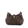 Louis Vuitton XS shoulder bag in grey mahina leather - 360 thumbnail