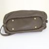 Louis Vuitton XS shoulder bag in grey mahina leather - Detail D4 thumbnail