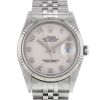 Rolex Datejust watch in white gold 18k and stainless steel Ref:  16234 Circa  1997 - 00pp thumbnail