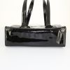 Chanel Grand Shopping shopping bag in black patent leather - Detail D4 thumbnail