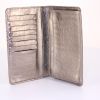 Chanel Chanel 2.55 - Wallet wallet in silver quilted leather - Detail D2 thumbnail