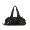 Chloé Silverado small model handbag in black leather - 360 thumbnail
