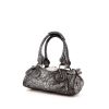 Chloé Mini Paddington small model handbag in silver leather - 00pp thumbnail