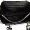 Celine Boogie handbag in black patent leather - Detail D2 thumbnail