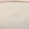 Chloé Faye handbag in anthracite grey leather and grey suede - Detail D3 thumbnail