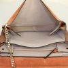 Chloé Faye handbag in grey python and brown suede - Detail D2 thumbnail