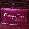 Sac à main Dior Dior Malice petit modèle en cuir vernis violet - Detail D3 thumbnail