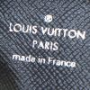 Portacarte  Louis Vuitton in tela a scacchi marrone - Detail D4 thumbnail
