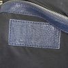 Bolso de mano Alexander Wang Rocco en cuero granulado azul oscuro - Detail D4 thumbnail