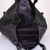 Shopping bag Chanel Grand Shopping in pelle iridescente nera - Detail D2 thumbnail