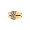 Chaumet Duo ring in yellow gold and diamonds - 00pp thumbnail