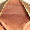 Louis Vuitton  Saumur medium model  shoulder bag  in brown monogram canvas  and natural leather - Detail D2 thumbnail