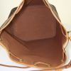 Louis Vuitton petit Noé shopping bag in monogram canvas and natural leather - Detail D2 thumbnail