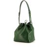 Shopping bag Louis Vuitton petit Noé modello piccolo in pelle Epi verde - 00pp thumbnail