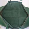 Sac de voyage Louis Vuitton Keepall 50 cm en cuir épi vert - Detail D2 thumbnail