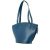 Bolso de mano Louis Vuitton Saint Jacques en cuero Epi azul - 00pp thumbnail