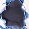 Louis Vuitton petit Noé small model handbag in blue epi leather - Detail D2 thumbnail