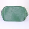 Shopping bag Louis Vuitton Grand Noé modello grande in pelle Epi bicolore blu e verde - Detail D4 thumbnail
