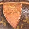 Bolsa de viaje Louis Vuitton Keepall 50 en lona Monogram y cuero natural - Detail D3 thumbnail