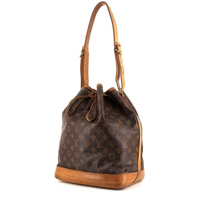 Louis Vuitton Bucket Large Model Shopping Bag in Brown Monogram