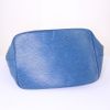 Shopping bag Louis Vuitton Grand Noé modello grande in pelle Epi blu - Detail D4 thumbnail