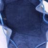 Louis Vuitton Grand Noé large model handbag in blue epi leather - Detail D2 thumbnail